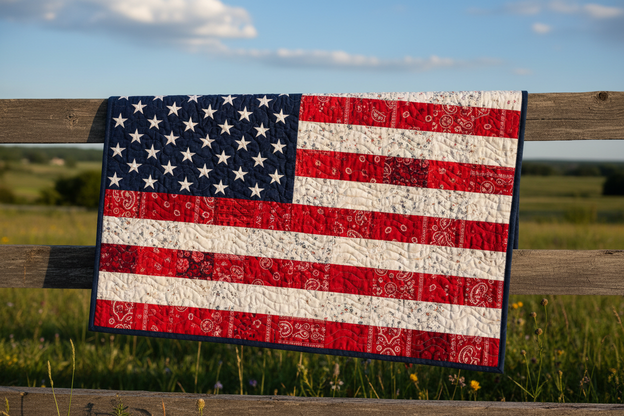 American Flag Quilt