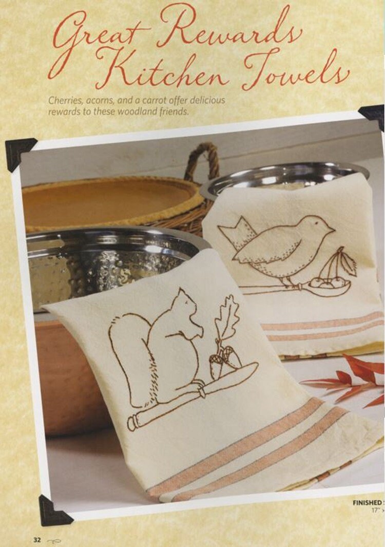 Stitches from the Harvest *Hand Embroidery Inspired by Autumn - Softcover Project Book* By: Kathy Schmitz