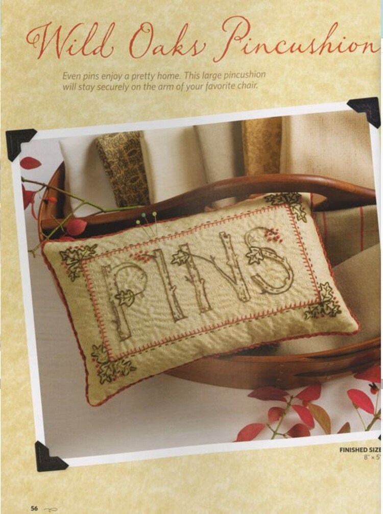 Stitches from the Harvest *Hand Embroidery Inspired by Autumn - Softcover Project Book* By: Kathy Schmitz