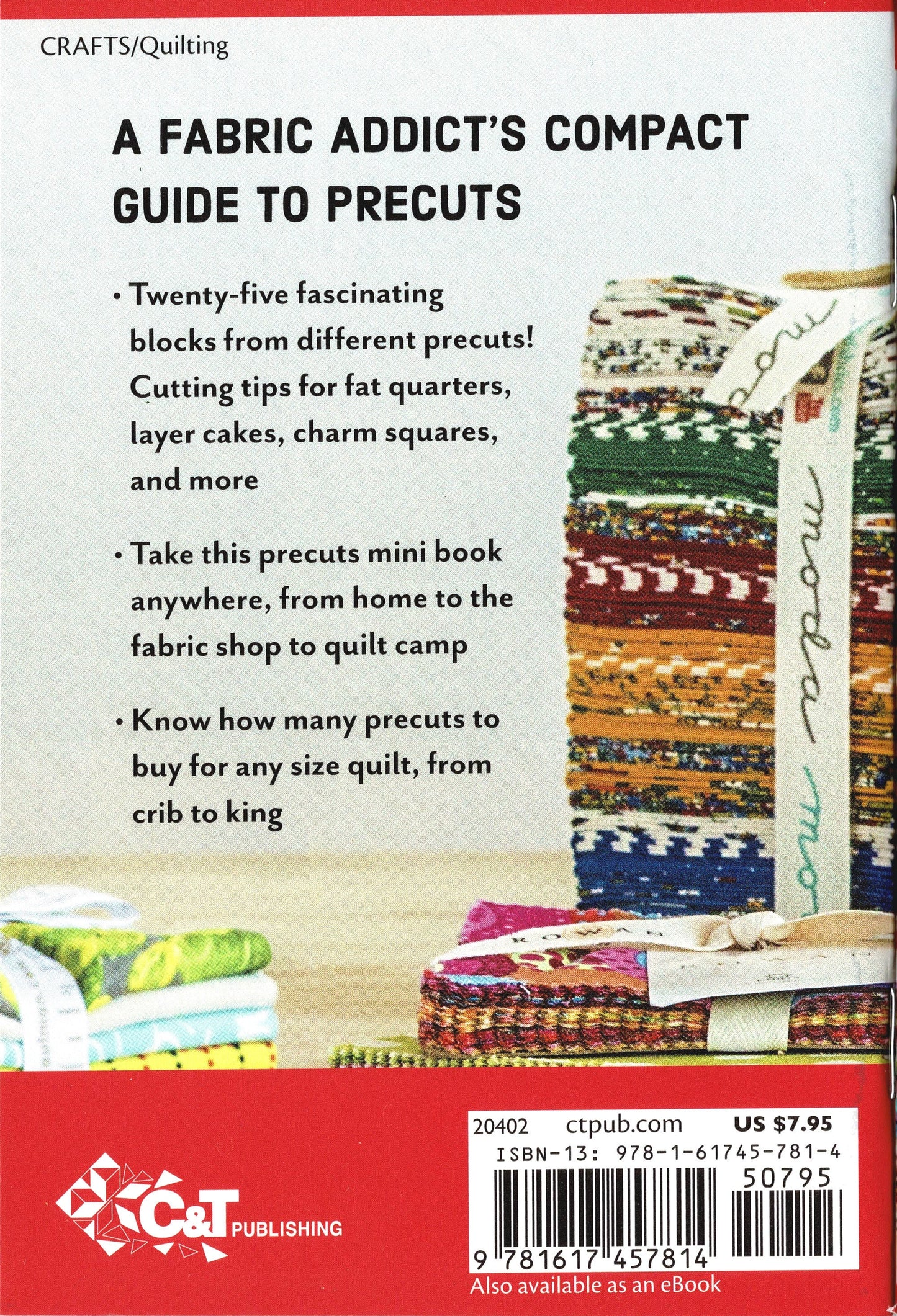 Quilting with Precuts Handy Pocket Guide *Softcover Booklet* By: Gailen Runge