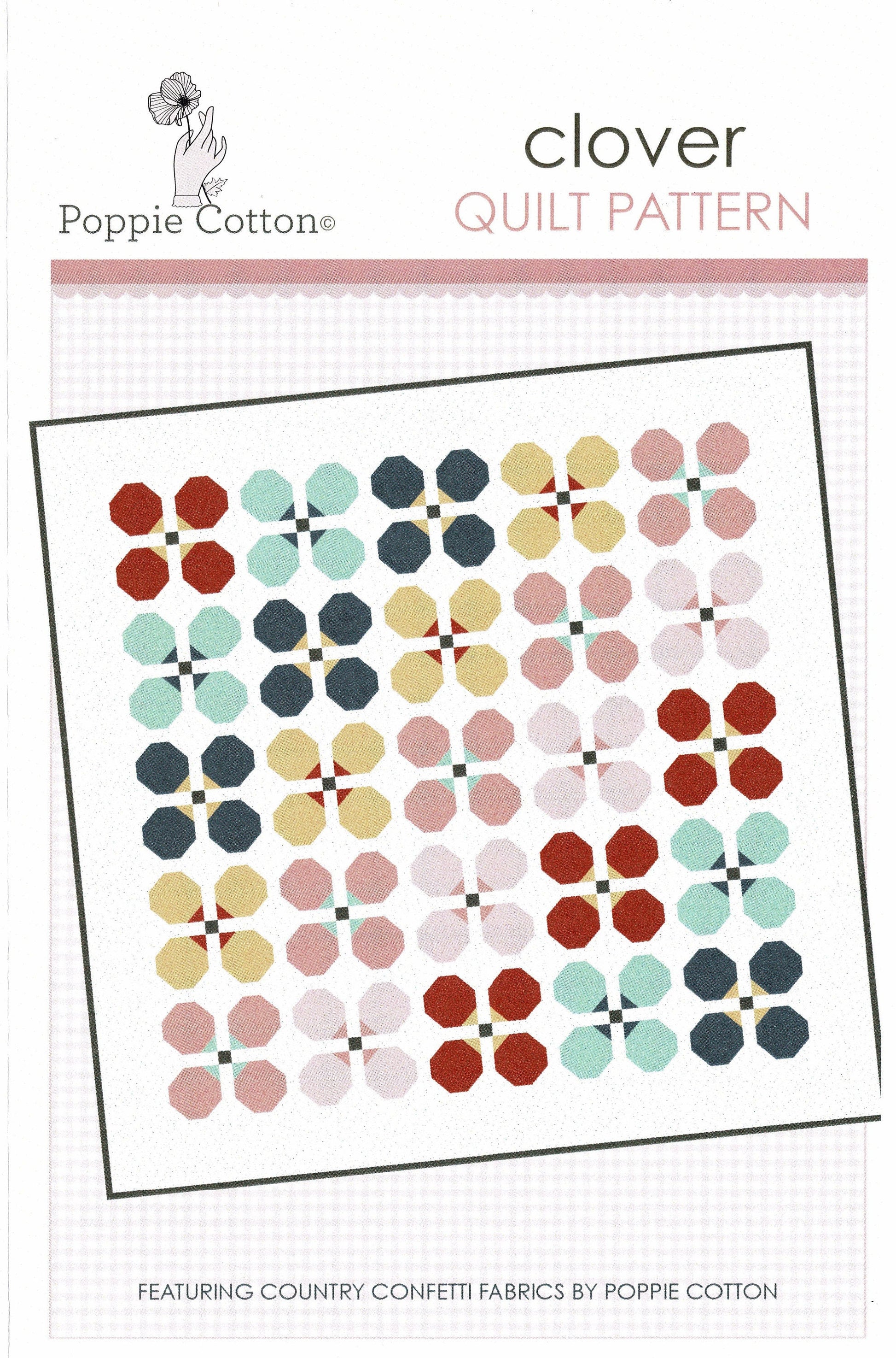 Clover *Quilt Pattern* From: Poppie Cotton