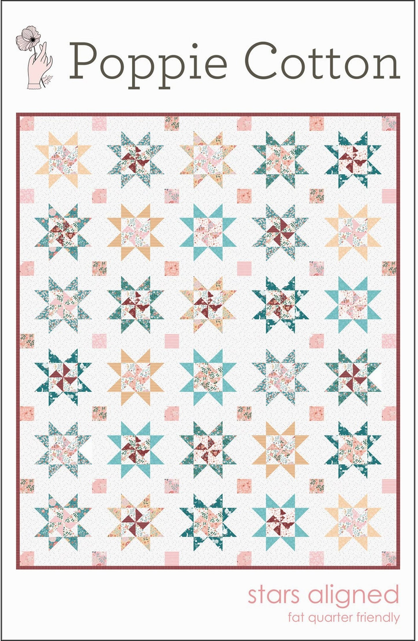 Stars Aligned *Quilt Pattern* From: Poppie Cotton