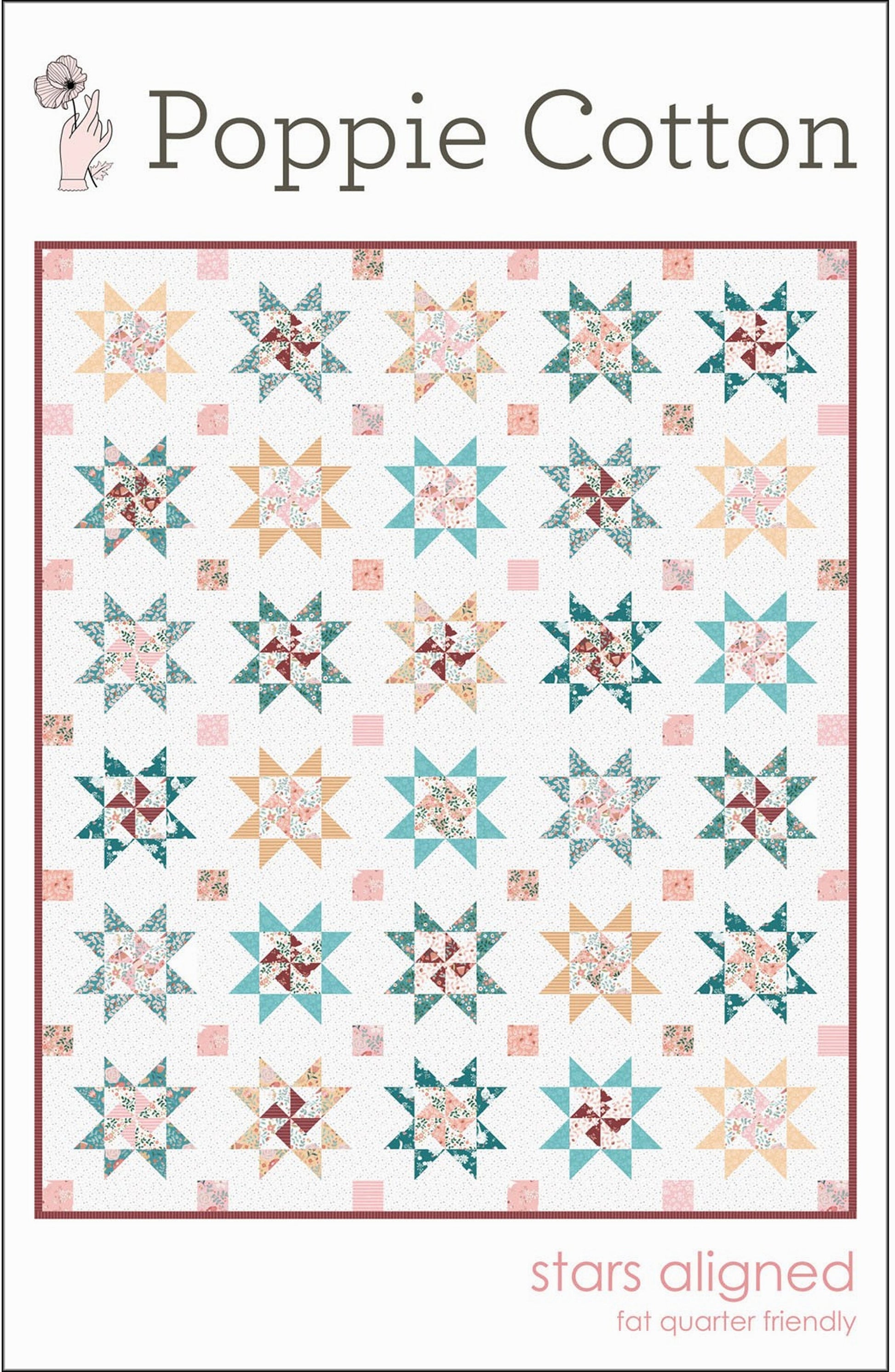 Stars Aligned *Quilt Pattern* From: Poppie Cotton