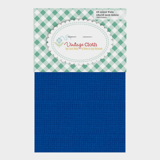Vintage Cloth American Blue *10 Count Evenweave Fabric* By: Lori Holt