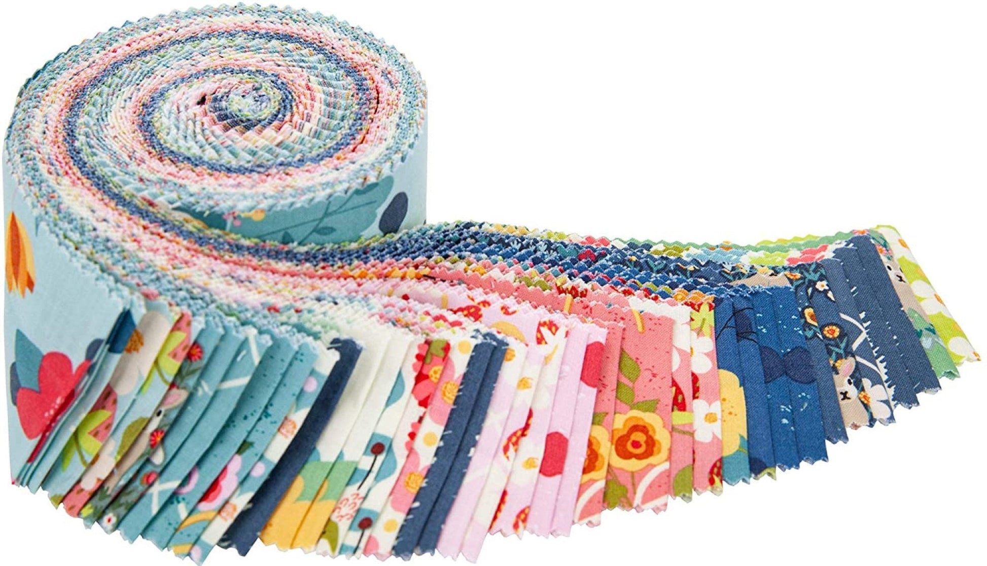 Strawberry Jam *Jelly Roll - 40 Pieces* From: Riley Blake Designs