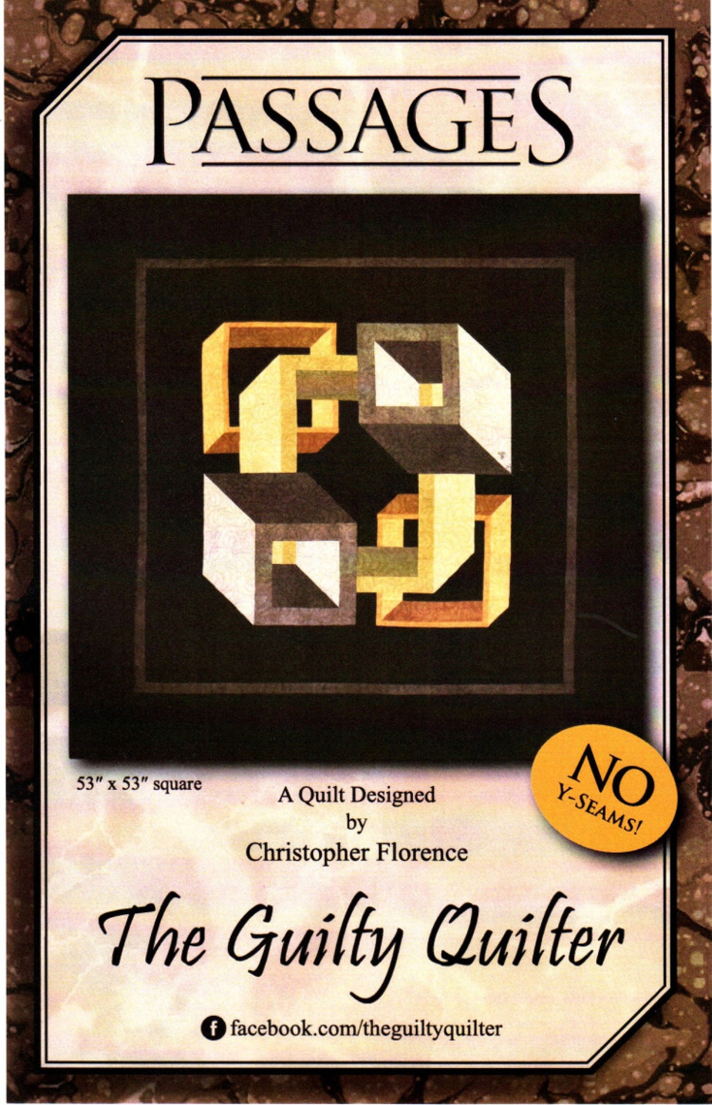 Passages *Quilt Pattern* By: Christopher Florence - aka The Guilty Quilter