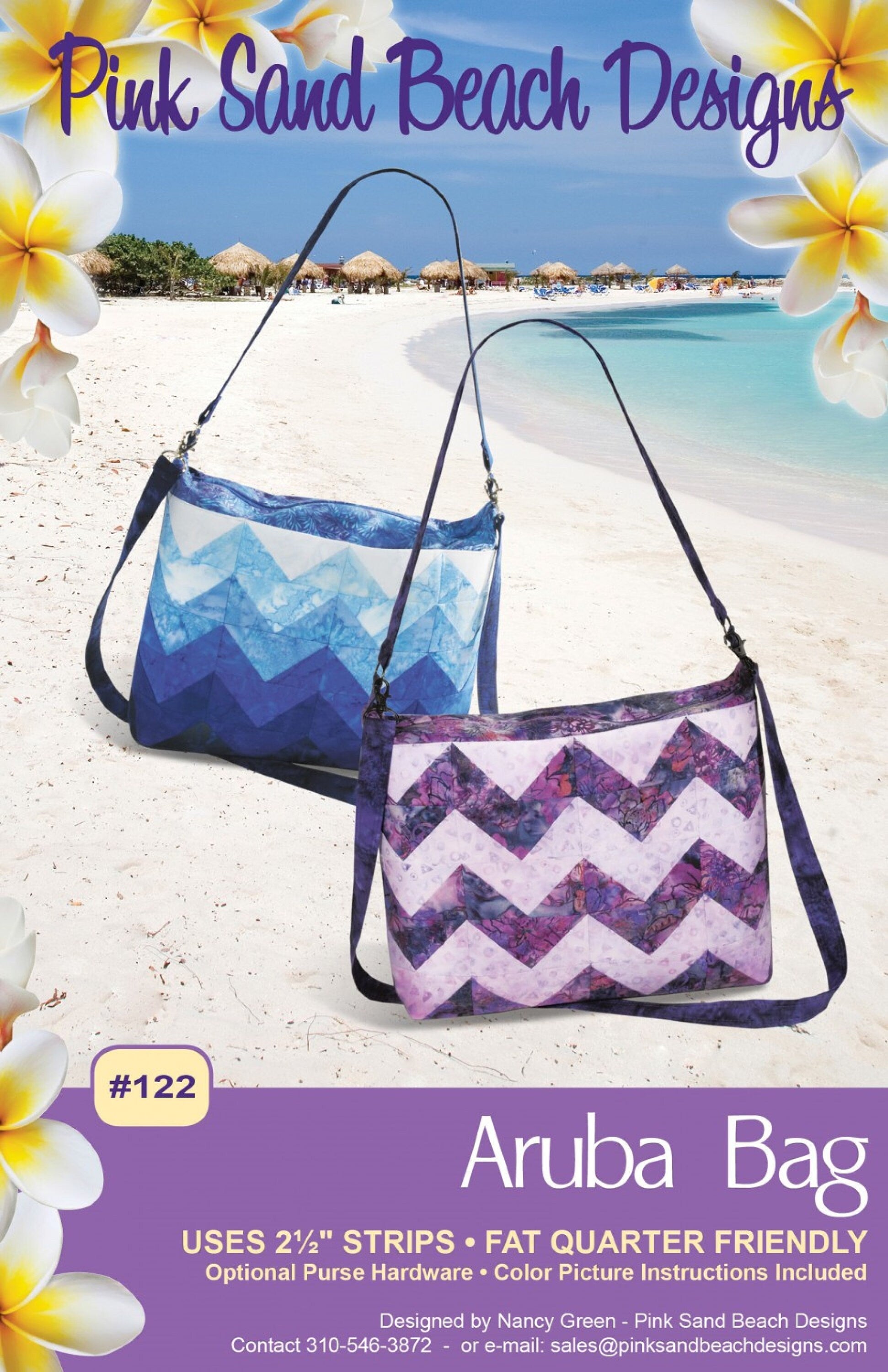 Aruba Bag *Sewing Pattern* From: Pink Sand Beach Designs