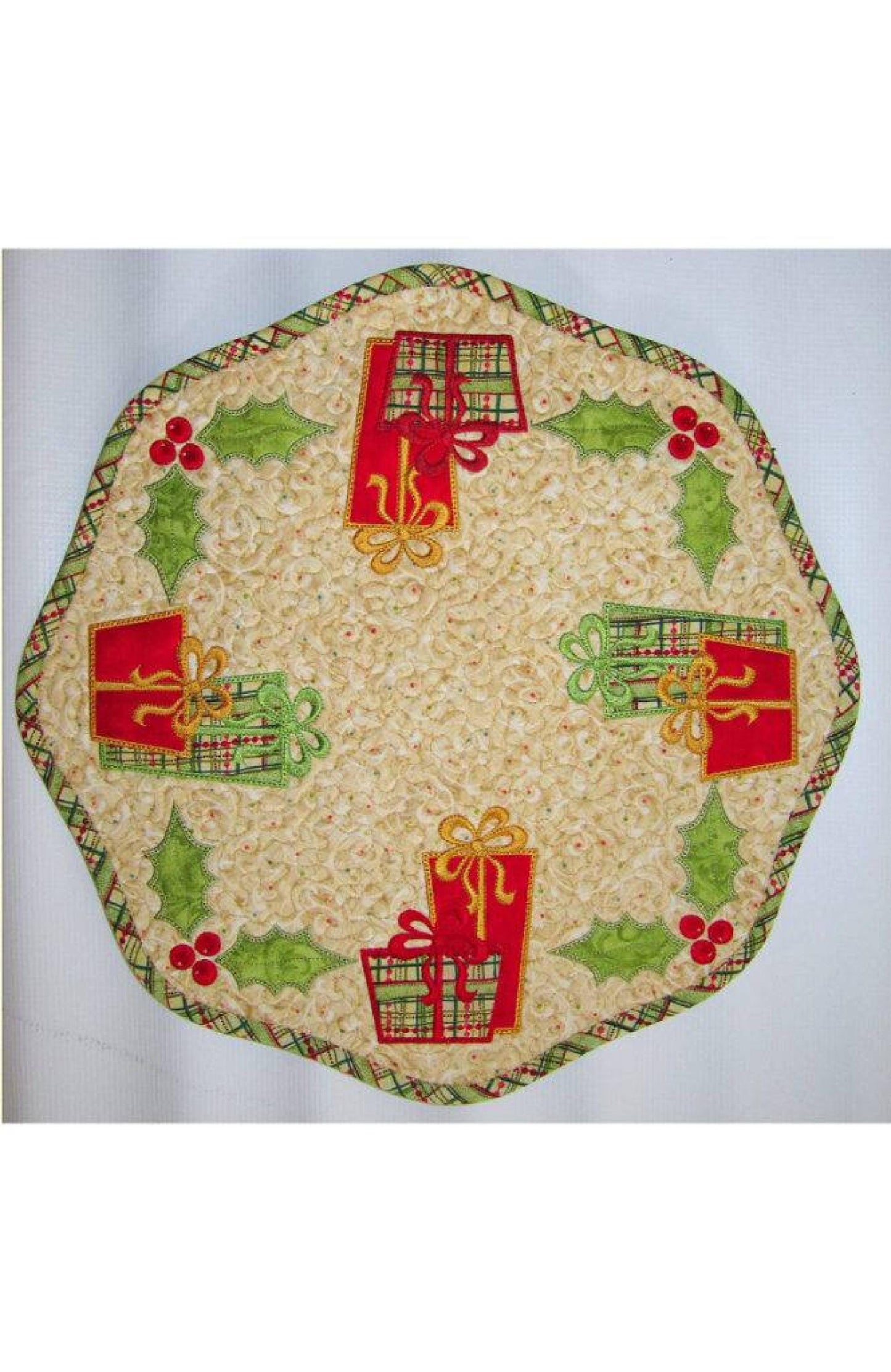 Petite Table Toppers Collection #3 - Winter Holiday*Machine Embroidery CD* From: Janine Babich Designs